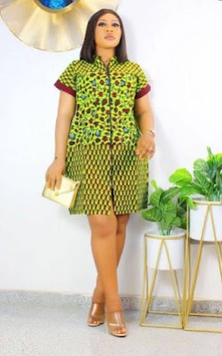 Pictures of simple Ankara styles