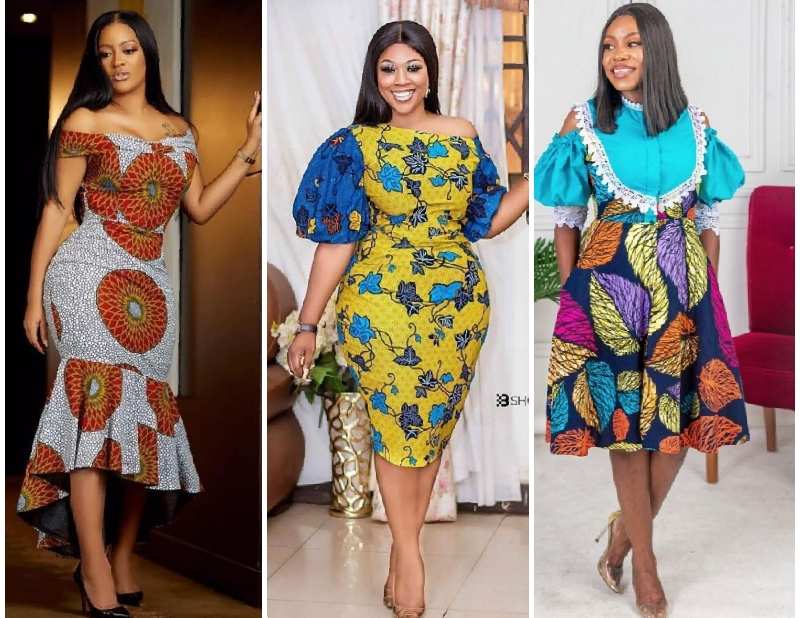 Latest Ankara Midi gown styles