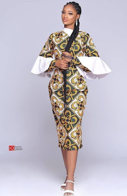 Latest Ankara Midi gown styles