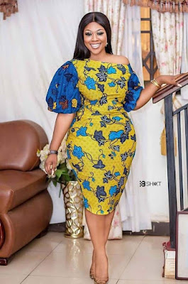 Latest Ankara Midi gown styles