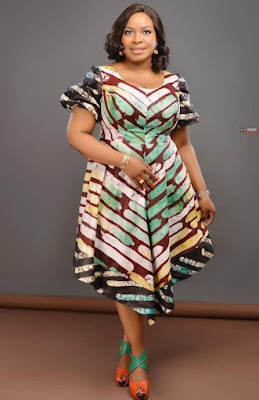 Latest Ankara Midi gown styles