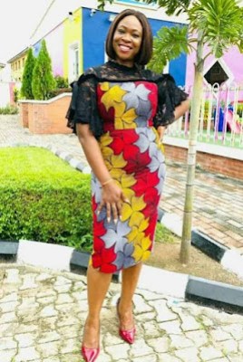 Latest Ankara Midi gown styles