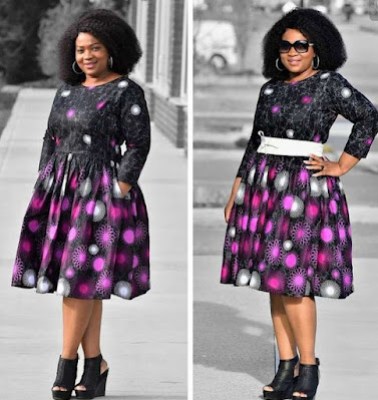 Latest Ankara Midi gown styles