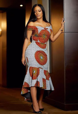 Latest Ankara Midi gown styles