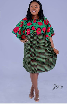 Latest Ankara Midi gown styles