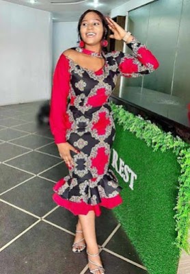 Latest Ankara Midi gown styles