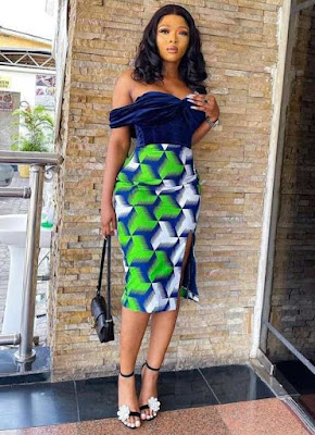 Latest Ankara Midi gown styles