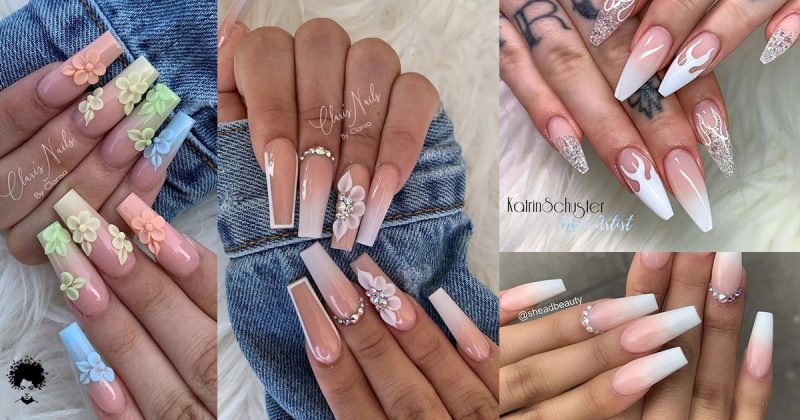 21 Ongles Nude Ombre Que Nous Aimons Pour 2022