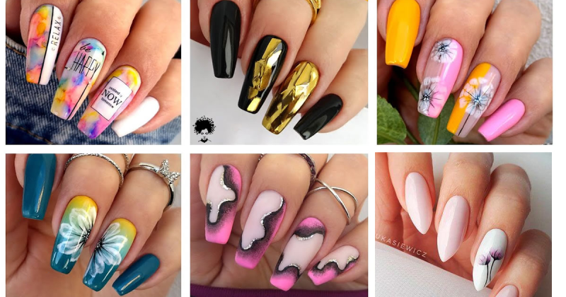 112 Photos: Cute Spring Acrylic Nails Art Design ideas For 2023