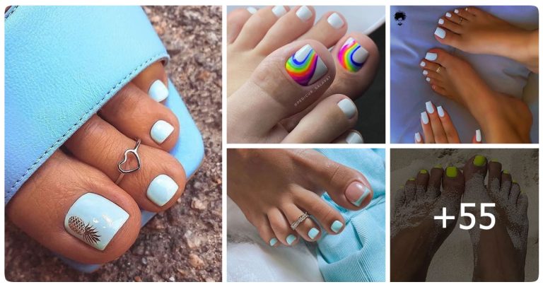 57 Photos: Stunning Summer Toe Nail Designs To Show Off On The Beach