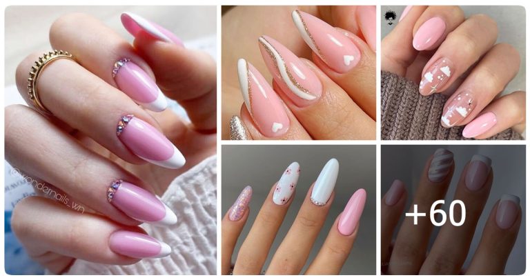 60 Pink and White Nails You’ll Be Obsessed Over