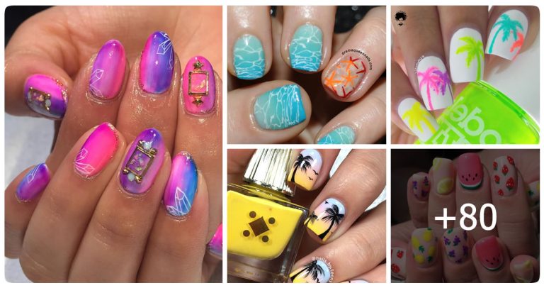 80 Photos: Easy Summer Nail Art Designs