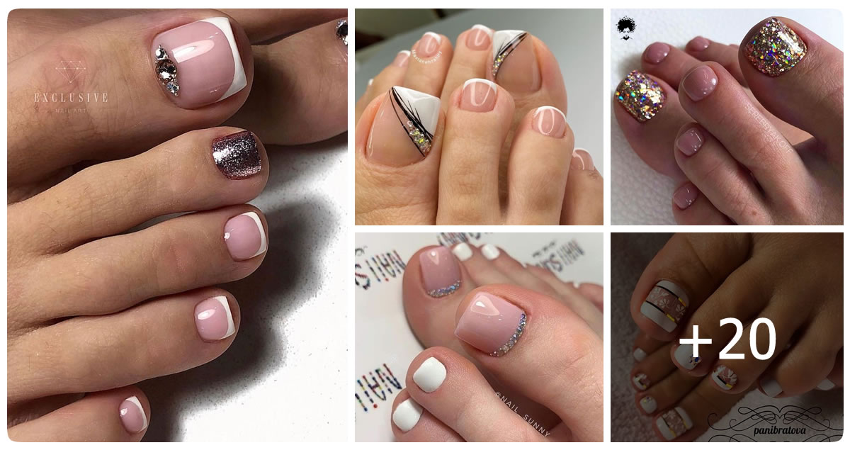 20+ Photos: Look Flawless from Head to Toe with Nude Toe Nails