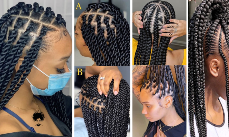 88 Latest Braids Hairstyle For Ladies 2024- Beautiful Braids To Slay In
