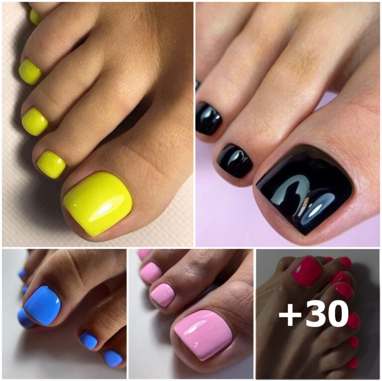 Foot nail painting, ideas for your pedicure