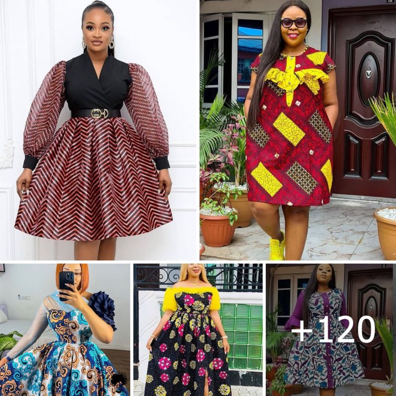 120 PHOTOS: Chic and Bold Ankara Dresses