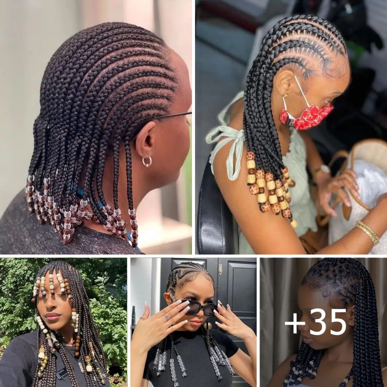 35 Box Braids with Beads to Try In 2024