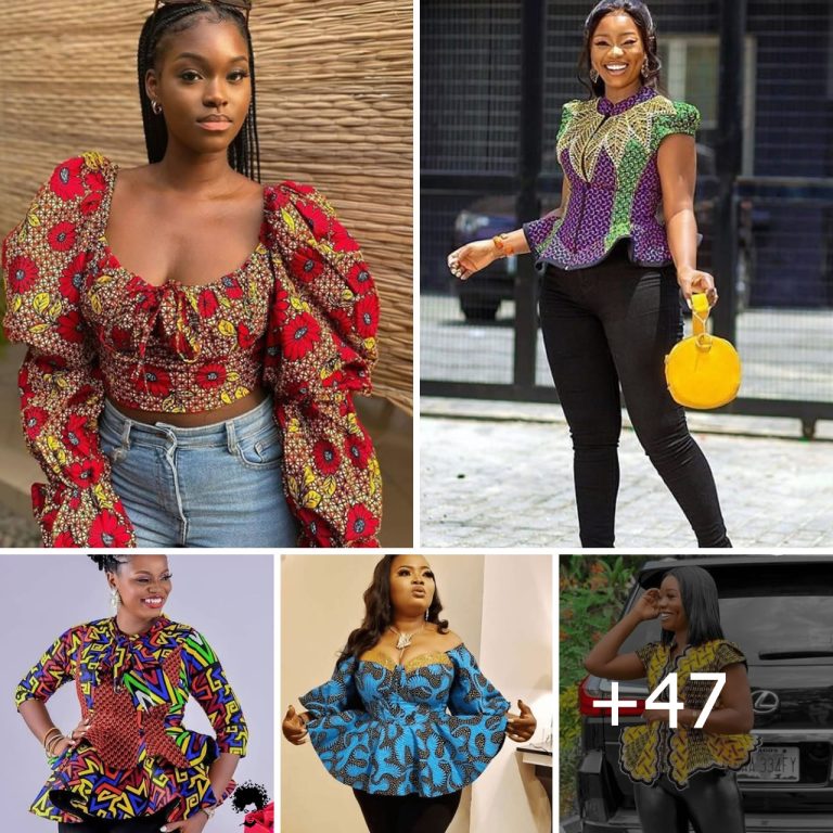 47 PHOTOS: Ankara Tops for Your Skirt and Trousers