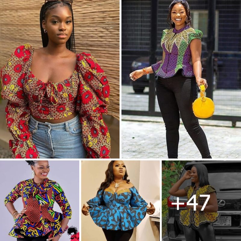 47 PHOTOS: Ankara Tops for Your Skirt and Trousers