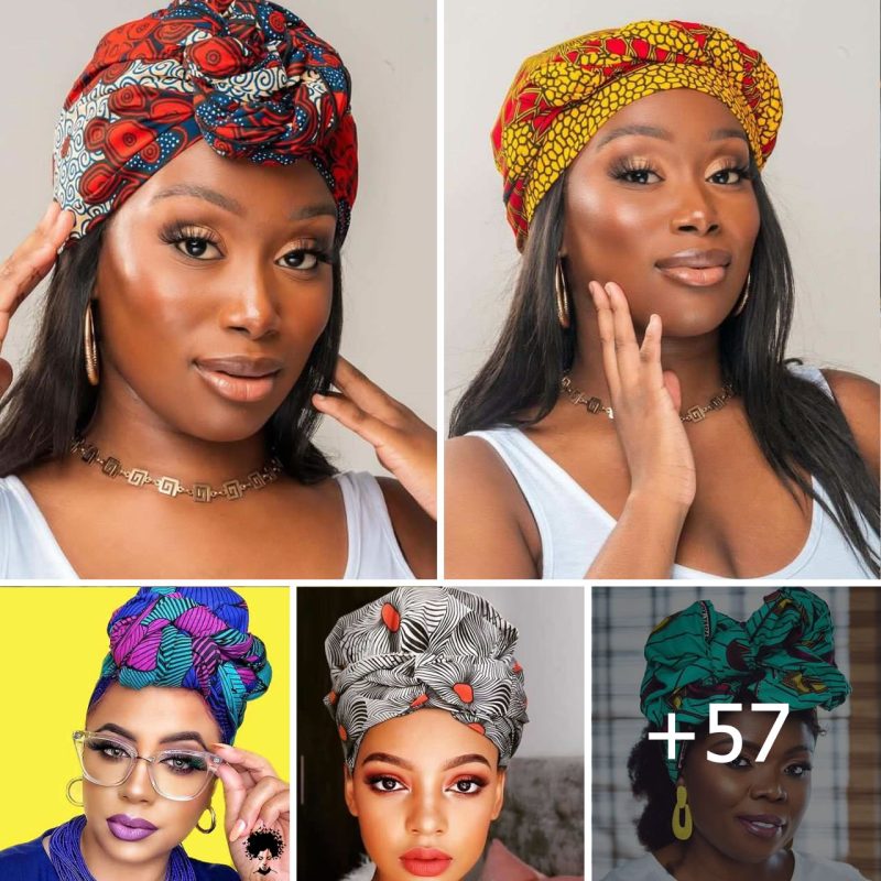 57 PHOTOS: Beautiful African Head Wraps