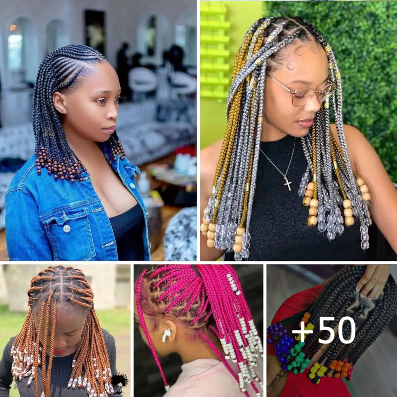 50 Box Braids with Beads for 2025 That Look Absolutely Fabulous