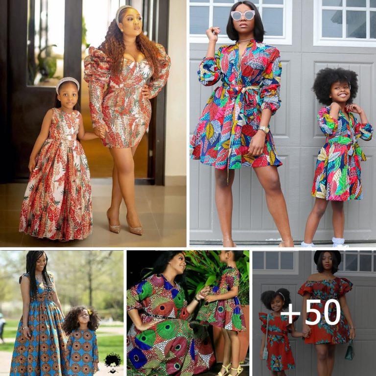 70 PHOTOS: Mother And Child Fashion Designs