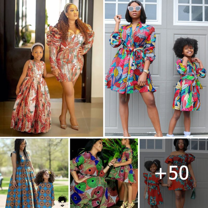 70 PHOTOS: Mother And Child Fashion Designs