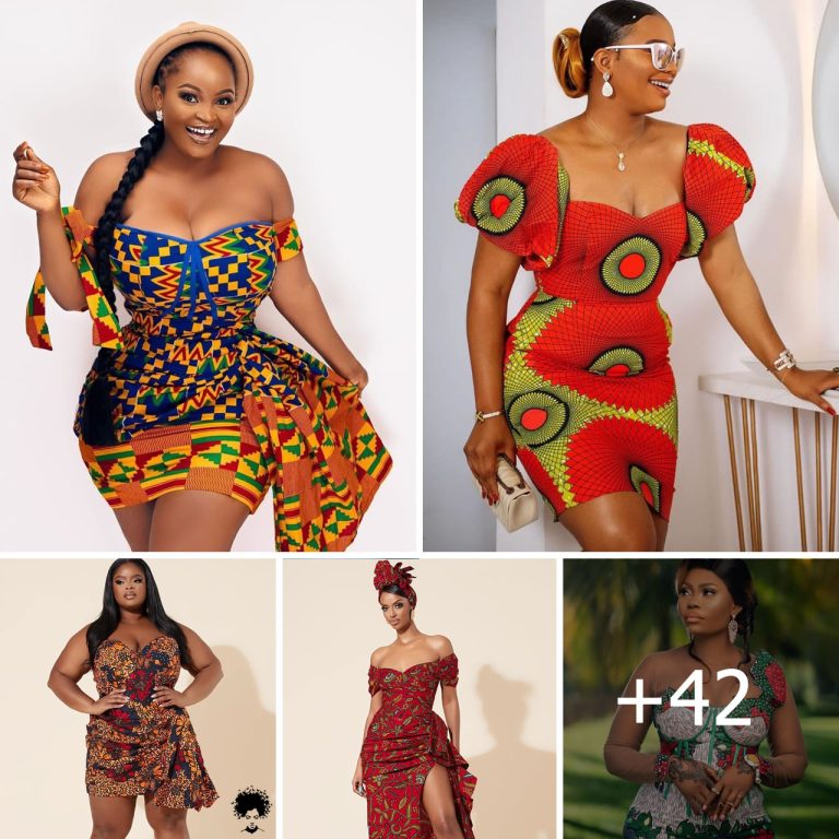 42 PHOTOS: Ankara Outfits To Serve That Confident Glow