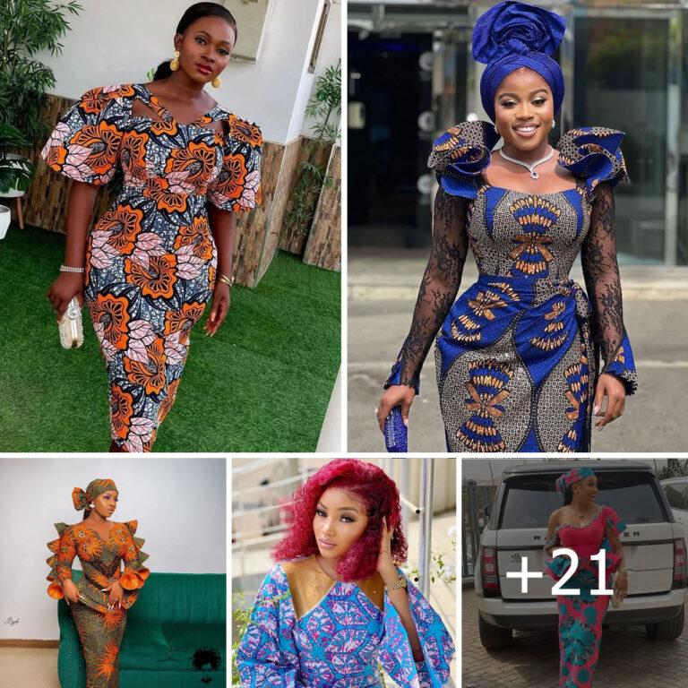 21 PHOTOS: Ankara Outfits To Serve Chic Street Energy