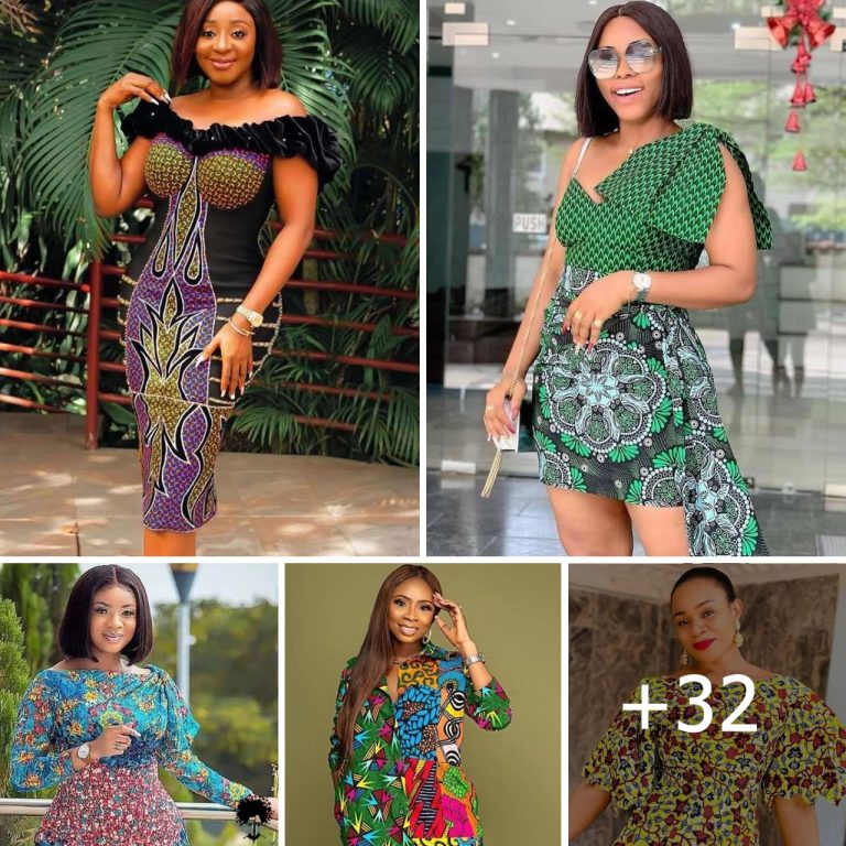 32 PHOTOS: Ankara Styles For Ladies 2025