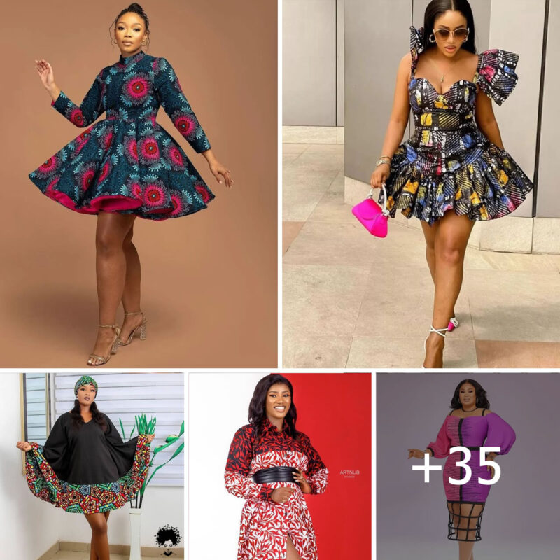 35 PHOTOS: Stylish Ankara Dresses – New Looks For Women