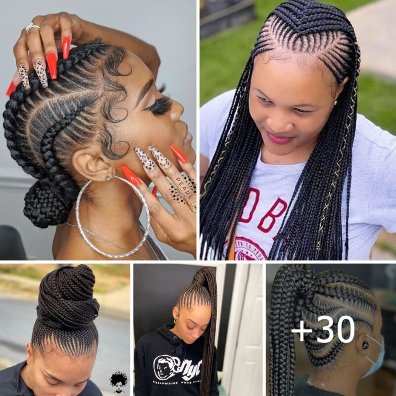 30 Most Stylish Cornrows and Scalp Braids for 2023