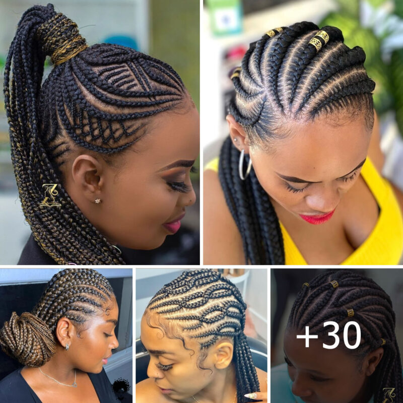 30 Super-Hot Ghana Braids to Copy and Try in 2023