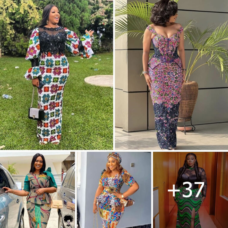 37 PHOTOS: Ankara Outfits To Rock With Confidence