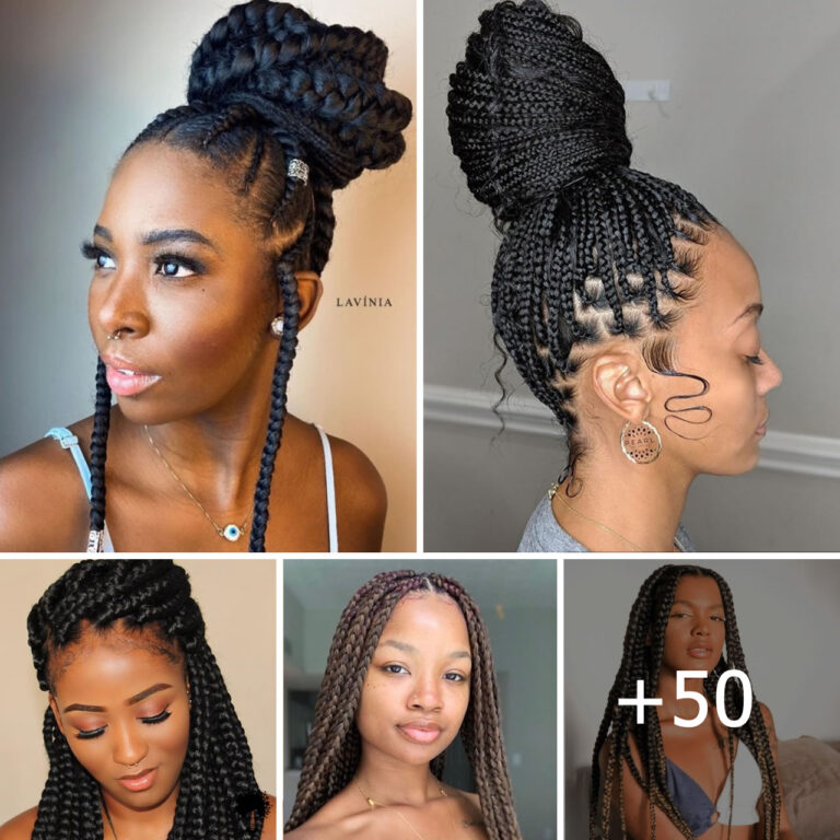 50 Exquisite Box Braids Hairstyles That Look Really Hot