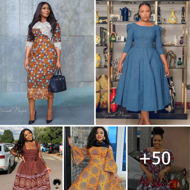 +50 PHOTOS: Beautiful Ankara Styles For Everyday Elegance