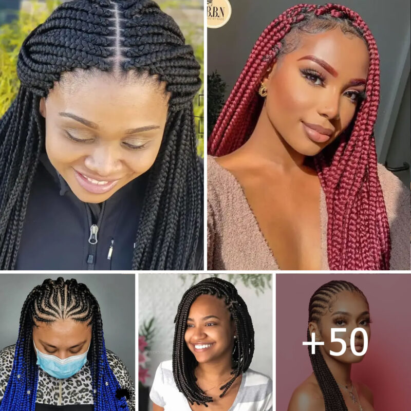 50 Trending Medium Box Braid Hairstyles for 2023