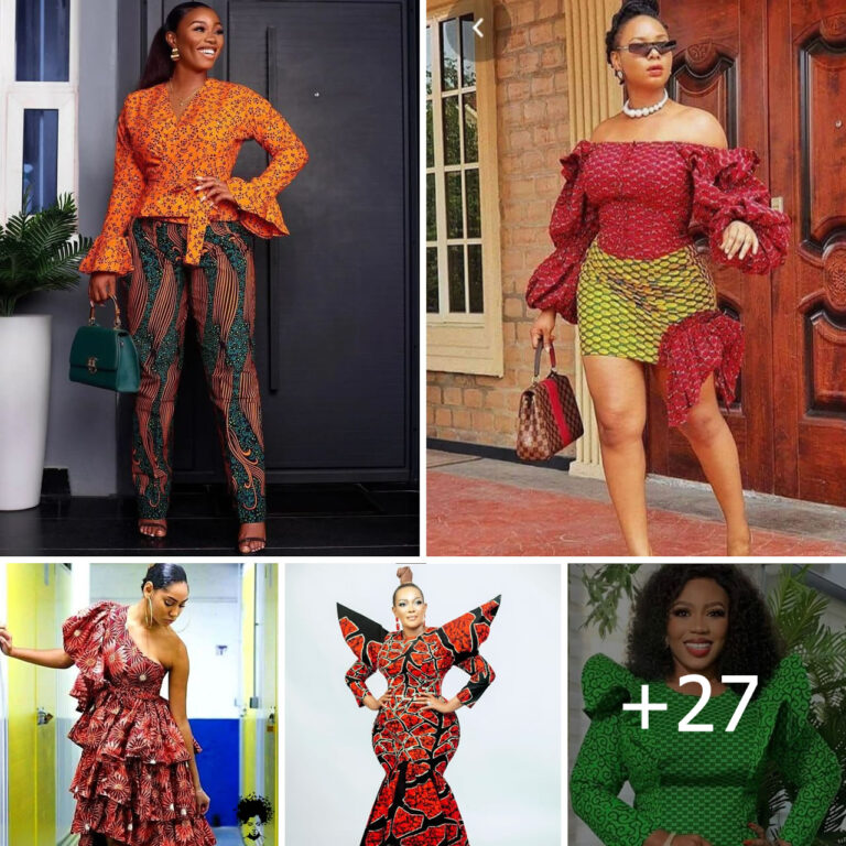 27 PHOTOS: Ankara Outfits To Slay Effortlessly