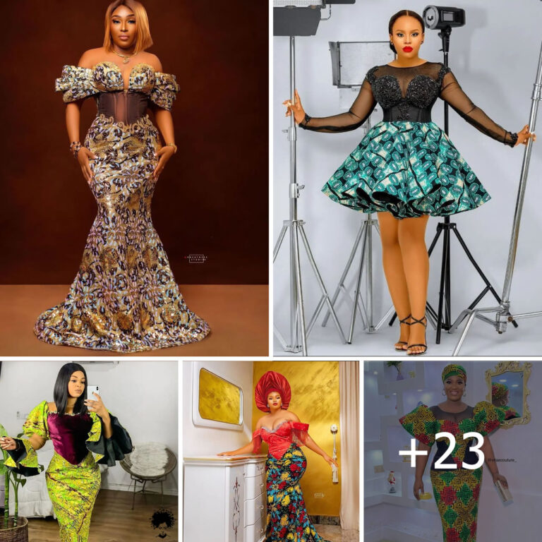 23 PHOTOS: Ankara Styles For Stylish Party Guests.