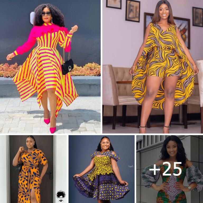 25 PHOTOS: Classy Ankara Dresses For Fashionable Women