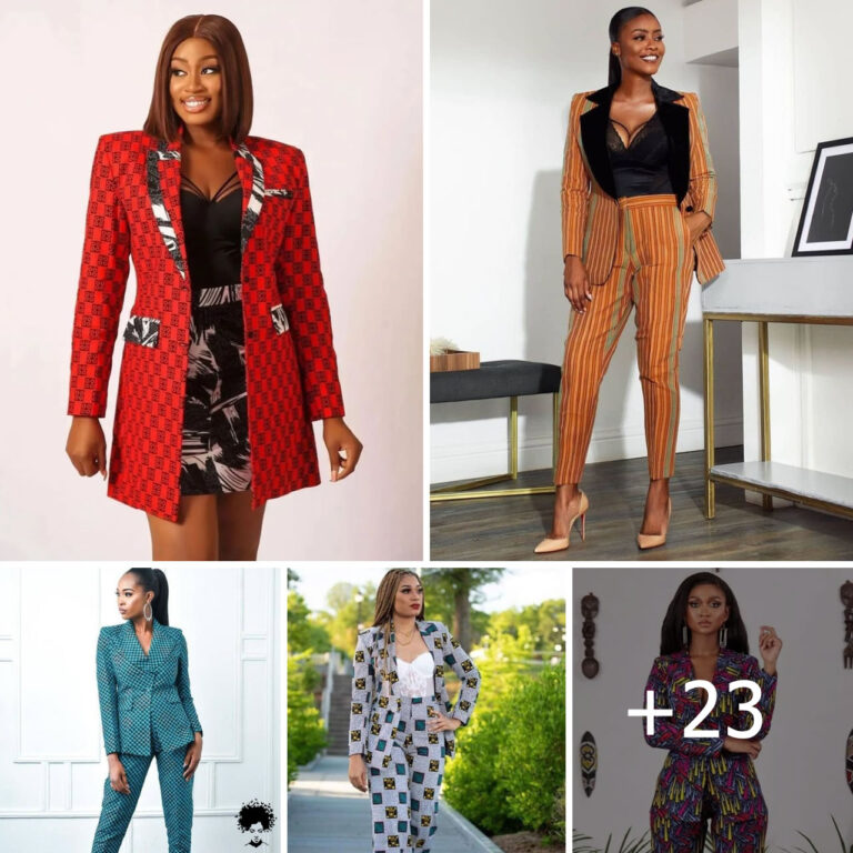 23 PHOTOS: Ankara Suits And Jackets.