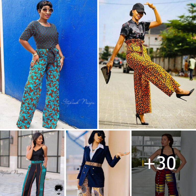 +30 PHOTOS: Classic Ankara Styles For Ladies