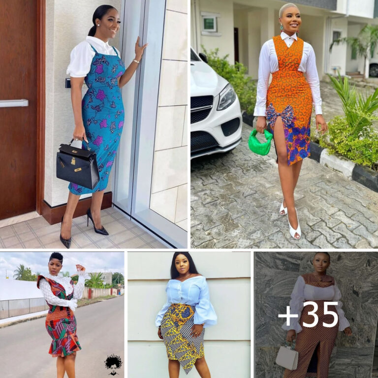 35 PHOTOS: Ankara Dresses You’ll Love Keeping On Your List