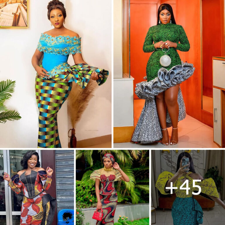 45 PHOTOS: Ankara Dresses Worth Saving For Stylish Days