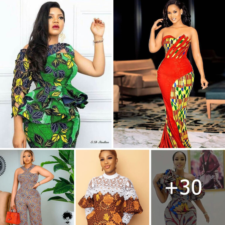 30 PHOTOS: Ankara Dresses You’ll Love To Slay In