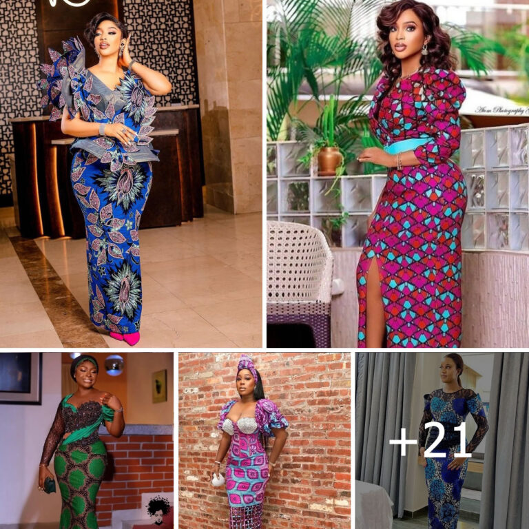 21 PHOTOS: Ankara Dresses To Slay For Evening Events