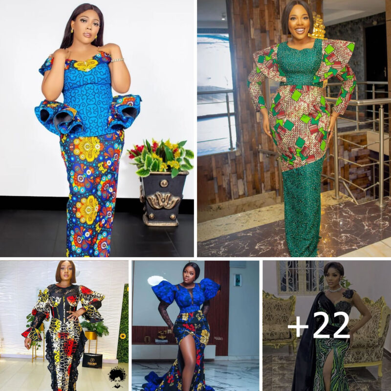 22 PHOTOS: Ankara Dresses Inspo To Slay With Confidence
