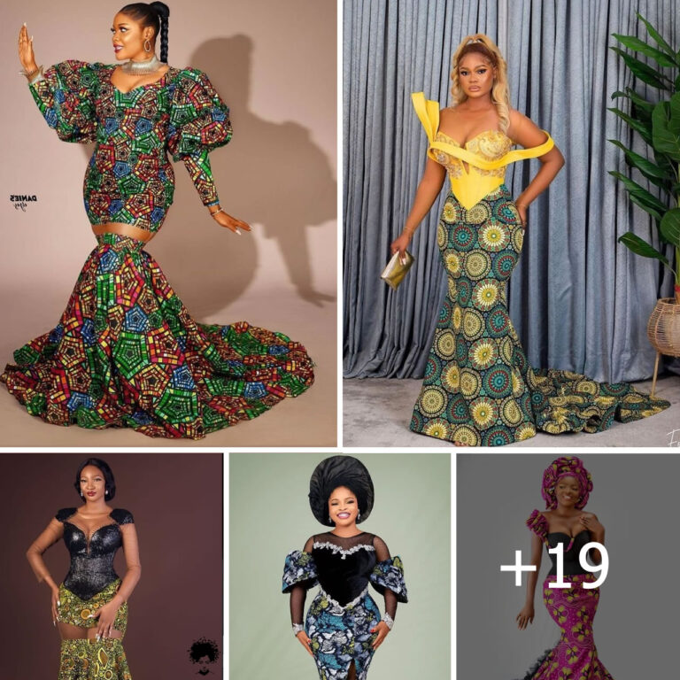 +19 PHOTOS: Elegant Ankara Outfits For Women