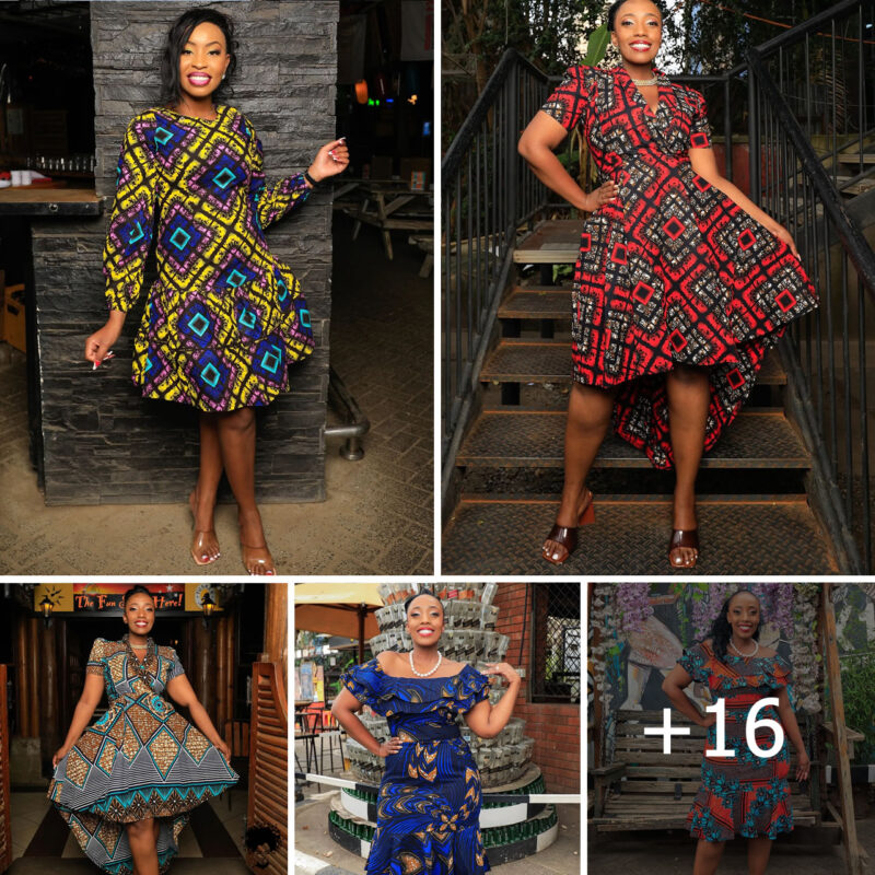 +16 PHOTOS: Latest Ankara Dresses For Gorgeous Ladies