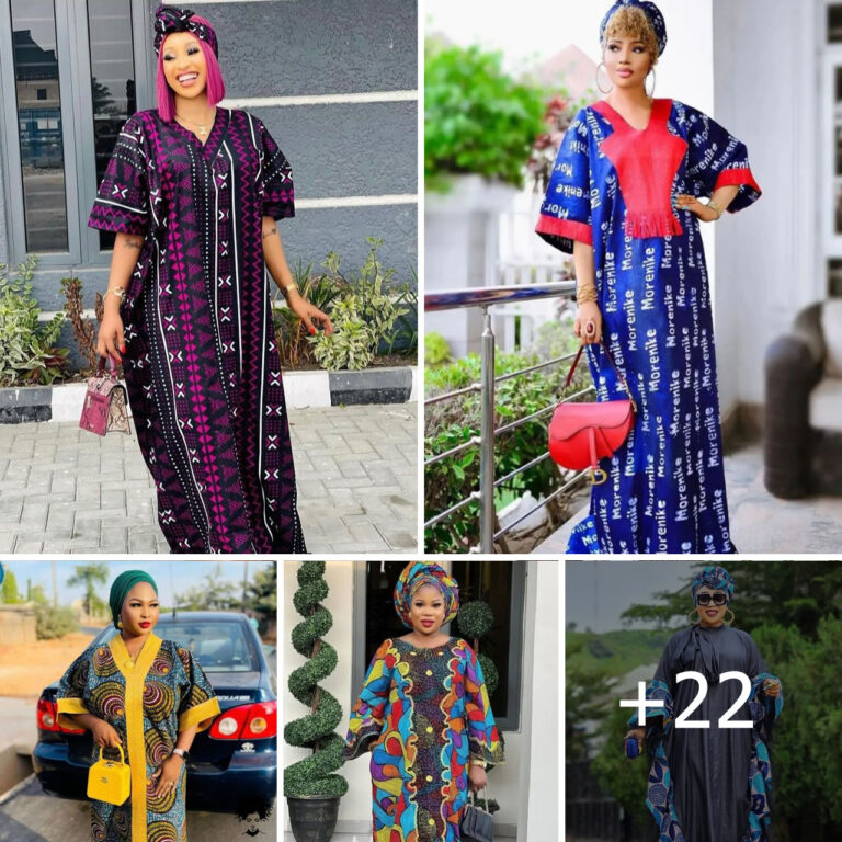 22 PHOTOS:  Bubu/kaftan And Maxi Dress Styles